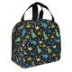 thumbnail image 2 of Easygdp Dinosaur Bolsa Térmica Premium - Tela Oxford Impermeable, Gran Capacidad, Bolsillo Frontal, Unisex para Trabajo, Escuela, Actividades al Aire Libre y Picnics, 2 of 8