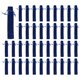 thumbnail image 4 of 50 Unids Bolso de Terciopelo para BolíGrafo de Bolsa de BolíGrafo Individual de LáPiz, 4 of 5