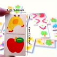 thumbnail image 3 of 28 Piece Wooden Dominoes Educational Toys With Fruit And Animal Designs, Develop Logical Thinking Problem Solving And Hand Eye Coordination, Sturdy Portable Family Game Night, 3 of 7