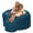 Cloud, variant on Ultimate Sack 4000 (4 ft.) Bean Bag Chair in multiple colors: Giant Foam-Filled Furniture - Machine Washable Covers, Double Stitched Seams, Durable Inner Liner. (4000, Red Suede)