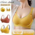 thumbnail image 2 of VALINK Seamless 5D Memory Sports Bra Latex Bra Ladies Vest Style Wireless Bras, 2 of 6