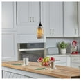 thumbnail image 3 of Style Selections Matte Black Transitional Cylinder Mini Hanging Pendant Light, 3 of 6