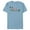 Ocean Blue, variant on Disney Festive Fill Logo Holiday Trip Christmas Vacation - Short Sleeve Blended T-Shirt for Adults - Customized-Yellow