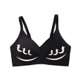 thumbnail image 5 of ATOYSOY Everyday Bra Wireless Breathable Push Up Underwear Workout Solid Color Girls Teens Seamless Crop Tops Camisoles Smoothing Comfort Bra Black, 5 of 5
