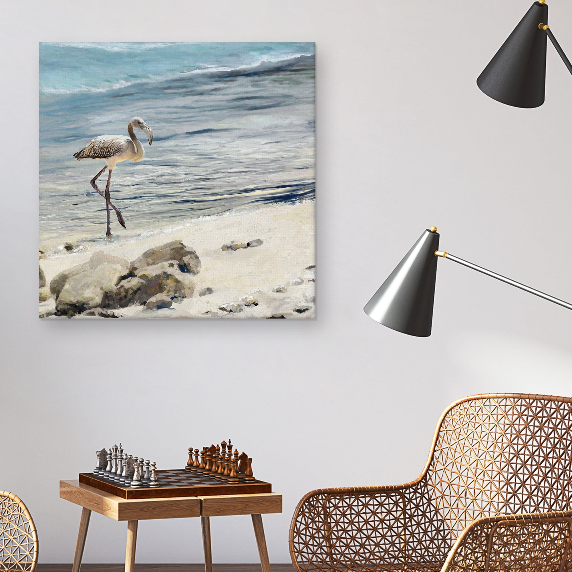 Shorebird by Studio Arts Canvas Art