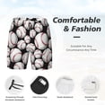 thumbnail image 3 of Fotbe Cute Baseball Traje de Baño para Hombre – Shorts de Natación de Secado Rápido con Forro y Bolsillos-XX-Large, 3 of 6