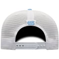 thumbnail image 4 of Men's Top of the World Carolina Blue/White North Carolina Tar Heels Victory Baseline Trucker Adjustable Hat, 4 of 4