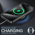 thumbnail image 7 of JETech Magnetic Case for iPhone 15 Pro 6.1-Inch Compatible with MagSafe Wireless Charging, Shockproof Phone Bumper Cover, Anti-Scratch Clear Back (Black), 7 of 7