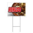 thumbnail image 1 of Menudo (18" x 24") Yard Sign, Includes Metal Step Stake, 1 of 6