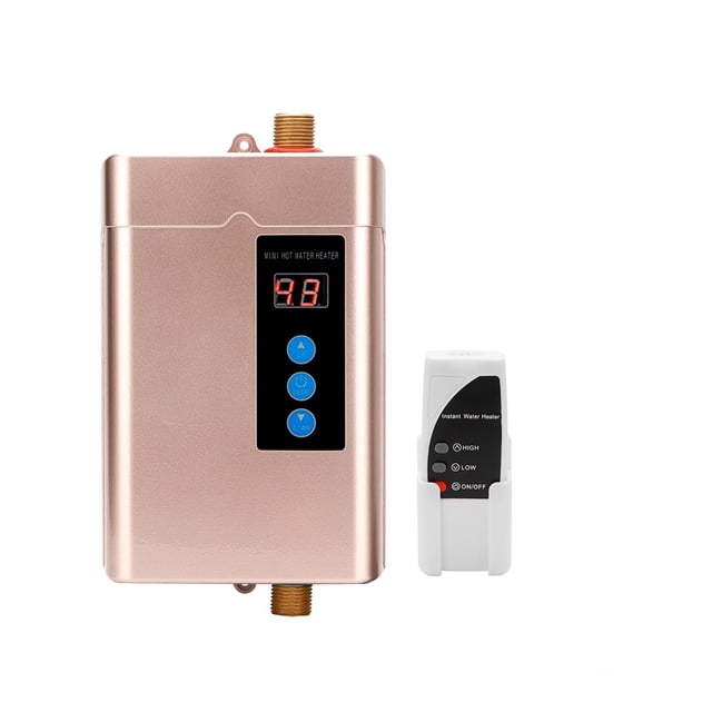 Instant Electric Water Heater Faucet Intelligent Touch Heating Fast 3 Seconds Hot Shower With Temperature Display ,Compact Design