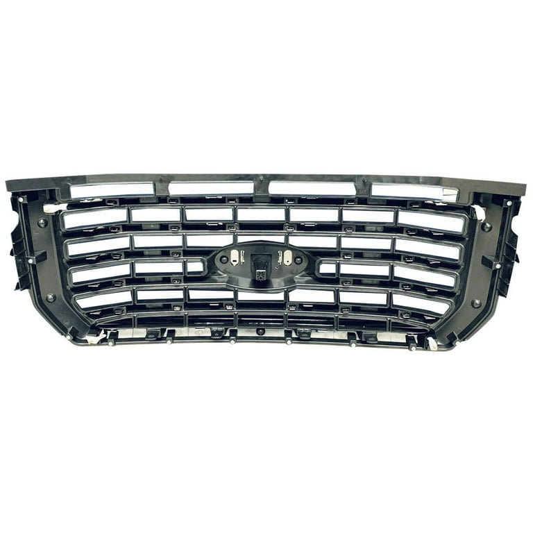 Chrome Front Upper Bumper Grille For 2015-2017 Ford F-150 - Horizontal Billet Style 6 thumbnail image