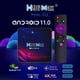 thumbnail image 2 of Reproductor de video Irfora H96 Max V11 Android 11.0 Smart TV Box UHD 4K Media Player RK3318 2GB / 16GB 2.4G / 5G WiFi de doble banda BT4.0 100M LAN VP9 H.265 Decodificación con control remoto Irfora Reproductor de video, 2 of 7