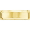 thumbnail image 3 of 10K Yellow Gold 10Ky 6mm Bevel Edge Comfort Fit Band Size 10 Made In United States 1bec060-10, 3 of 5