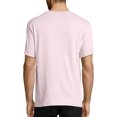 thumbnail image 3 of Hanes Men's and Big Men's Tagless Short Sleeve Tee, Up To Size 6XL, 3 of 5