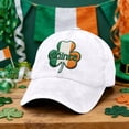 thumbnail image 5 of Horivan St Patricks Day Baseball Cap, Moisture Wicking Adjustable Fit, Low Profile Structured Hat for Men Women, Irish Beer Gifts for Mom Grandpa Grandma, 5 of 5