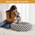 thumbnail image 4 of Cama para mascotas BFPETHOME Donut para perros y gatos pequeños, lavable a máquina, 4 of 7