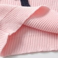 thumbnail image 3 of IVEYRTF Children's Knit Sweater Round Neck Fashion Casual Fall Winter Tops Soft Warm Long Sleeve Blouses for Boys and Girls 1-7 Years(Pink,3 Months), 3 of 6