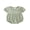 Green, variant on Newborn Baby Girl Summer Clothes Infant Baby Girl Cotton Linen Outfit Bubble Romper Summer Puff Short Sleeve Doll Collar Cute Solid Color Bodysuit Jumpsuit Playsuit