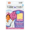 thumbnail image 2 of (2 pack) Turbie Twist Microfiber Hair Towel Wrap - 1 Pack - For Women, Men & Kids - Travel & Bathroom Essential - Quick Dry Hair Turban for Curly, Long & Thick Hair (Assorted Colors), 2 of 6