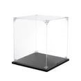 thumbnail image 1 of Caja de exhibición de acrílico Uxcell, 8"x8"x6" Caja de exhibición transparente para almacenamiento de coleccionables y figuras de acción, 1 of 7