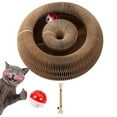 thumbnail image 2 of Kitty Kurlz Cat Toy, Kitty Curls Cat Toy, Kitty Kurlz Cat Toy Marlene, Foldable Magic Cat Scratching Board Toy, Round Interactive Accordion Cat Toy for Indoor Cats (1pcs), 2 of 9