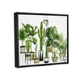 thumbnail image 3 of Stupell Industries Boho Plant Scene with Cacti and Succulents in Geometric Pots Watercolor Jet Black Framed Floating Canvas Wall Art, 16x20, by Grace Popp, 3 of 5