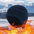 thumbnail image 2 of Yuanlong Unisex Beanies Ear Cover Warm Winter Skull Cap Soft Cozy Windproof Cycling Skiing Climbing Outdoor Headwear, 2 of 5