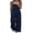 Navy Blue, variant on Overalls for Women Loose Wide Leg Jumpsuits Casual One Piece Boho Outfits Baggy Jumpers Sleeveless Summer Rompers Blue Boho Print