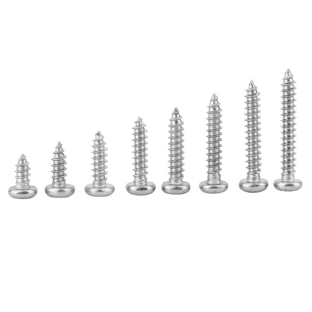 Selftapping Screws,Stainless Steel 304 Self Wood Screw Woodworking Accessory Extended Durability
