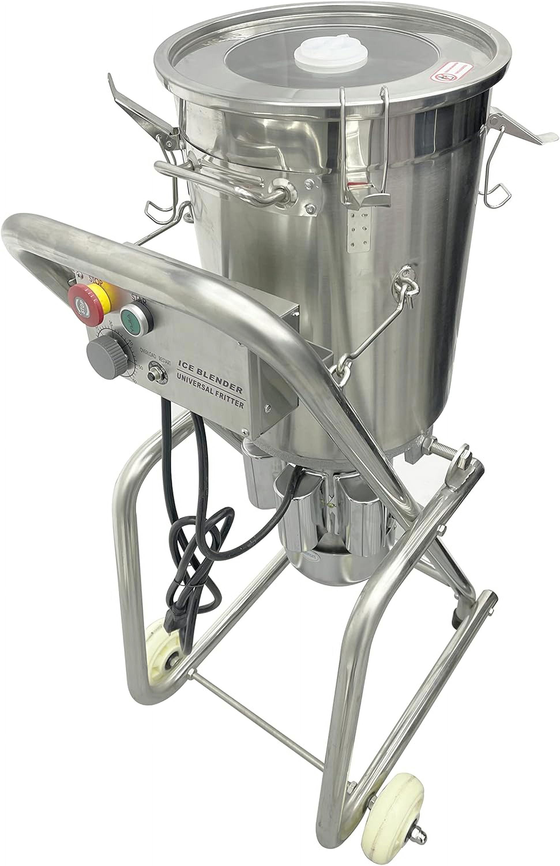 Commercial Meat Vegetable Chopper Electric Prep Food Processor Stainless Steel 32L