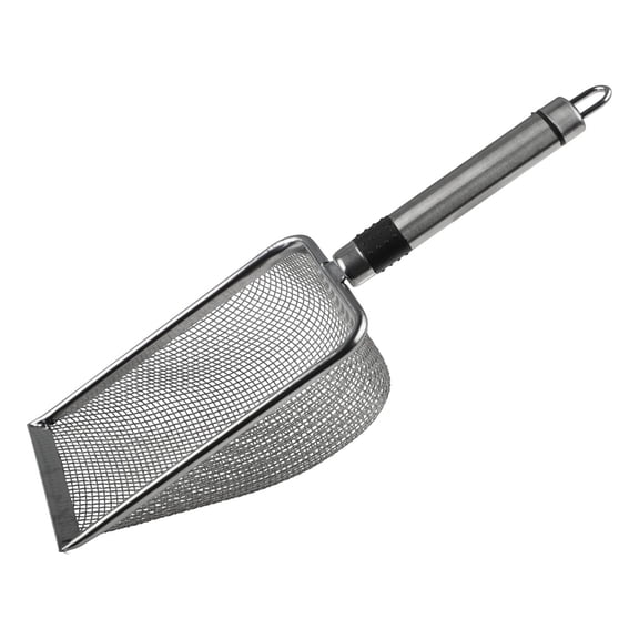 Stainless Steel Garden Sieve for Soil Sifting - 4 Pack with Multiple Mesh Sizes 2mm 2.8mm 3.8mm 5mm for Compost Sand Preparation