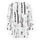 thumbnail image 5 of Fiudx Camisas para Mujer Blusa de Manga 3/4 Corta Estampada a La Moda para Mujer, Blusa Informal con Cuello Redondo, 5 of 5
