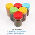 thumbnail image 5 of Plastic Mason Jar Lid Anti-slip Regular Mouth Mason Canning Jars Top Lid Food Storage 24 Pack Assorted Color, 5 of 7