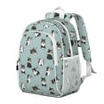 thumbnail image 2 of Black Corgi Backpack for School,Cute School Bag,Schoolbag with Adjustable Shoulder Straps & Padded Back,15"x11.42"x5.5", 2 of 6