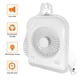 thumbnail image 4 of Ventilador Dream Lighting Blanco de 12 Vot con Luz de Lectura LED de 2 Velocidades para Caravana y C, 4 of 7