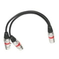 thumbnail image 4 of Cable XLR a XLR Bling Bling JD6067 Micrófono XLR Macho a Doble XLR Hembra 0,3 m, 4 of 12