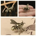 thumbnail image 2 of Toyvian Bronze Figurine Decorative Ornament for Home and Office Desktop Indoor Decoration 1 Piece, 2 of 8
