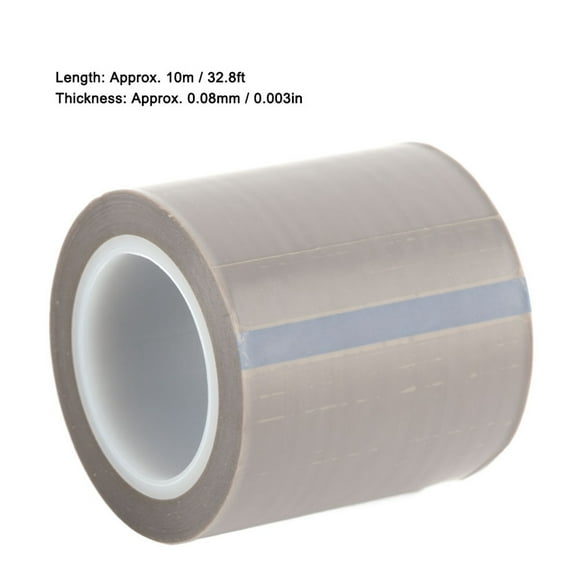 Gray Sealing Tape, Teflon Tape 0.08mmx50mmx10m Tape, Composite for Packaging Sealing Thermoplastic