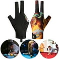 thumbnail image 5 of BLEEUS Left Hand Billiard Glove 3 Finger Snooker Cue Sport Glove Billiard Pool Glove(d) Sporting Supplies (D), 5 of 10