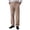 Khaki, variant on Zimjoy Mens Dress Pants Stretch Slim Straight Business Pants Wrinkle-Resistant Formal Trousers for Commutes, Meetings, Interviews, Gatherings, Khaki L