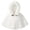 Ivory, variant on YONGHS Fleece Hooded Cape for Toddler Baby Girls Faux Fur Warm Coat Princess Winter Tops Jacket Pink 9-12 Months