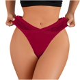 thumbnail image 4 of Summer Deals Panties for Women High-waisted Women's Lace Abdomen Mid-rise Waist And Hip Lift Comfortable Body Breathable Underwear Briefs Plus Size Everyday Underwear Casual Panties, 4 of 4