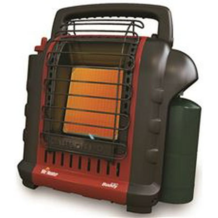 Mr. Heater Buddy Heater 9K BTU Propane Fueled, Red, (Best Heater For My Shed)