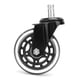 thumbnail image 4 of Rueda, Rueda De PU, Rueda De PU Giratoria De 360 ​​grados Para Silla Silla De Oficina YLSHRF Caster Wheel, 4 of 8