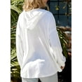 thumbnail image 2 of SIEANE Womens Loose Pullover Hoodies Long Sleeve Casual Sweatshirt, 2 of 4