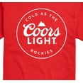 thumbnail image 3 of Coors Light - Logo Badge  -  Men's Short Sleeve Tee, 3 of 5