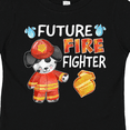 thumbnail image 4 of Inktastic Future Fire Fighter with Cute Dalmatian Dog Boys or Girls Toddler T-Shirt, 4 of 5