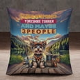 thumbnail image 2 of I Like Fishing, and my Yorkshire Terrier, and Maybe 3 People. Happy Father's Day Pillowcase Double Sided Yorkie Dog Lover Gifts Pillow Case Covers - 00004, 2 of 3