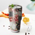 thumbnail image 3 of 30oz Pioneer Flower Tumblers Stainless Steel Tumbler with Lid and Straw,Vacuum Insulated Double Wall Travel Tumbler Cups Mug with Cleaning Brush for Coffee,Tea, 3 of 7