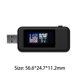 thumbnail image 2 of 10 en 1 Digital DC USB Tester Cargador de voltaje actual Voltímetro (Negro), 2 of 3